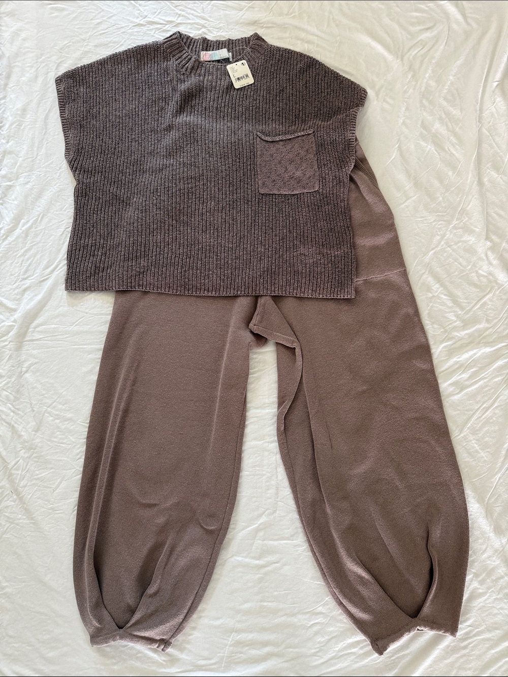 Free People Freya sweater set - Taupe